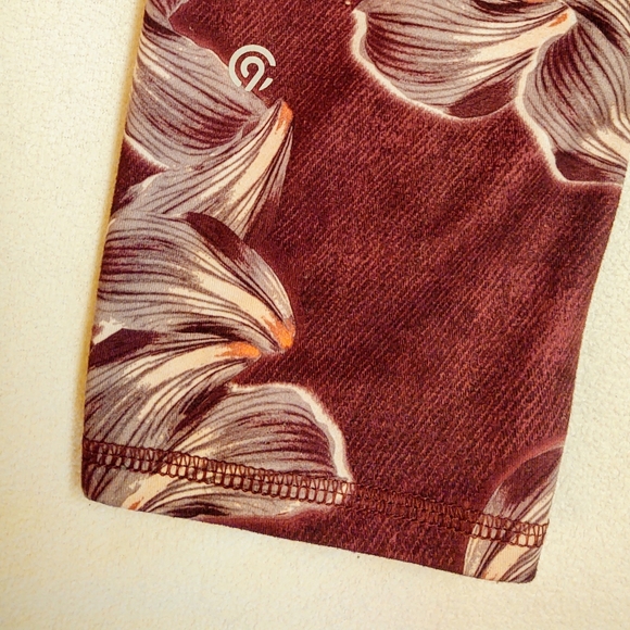 Champion Capri Legging, purple/red floral, S - Picture 4 of 6